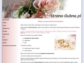 Podgląd strona-slubna.pl