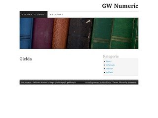 Podgląd gwnumeric.pl