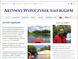 Podgląd kajaki.nadbugiem.pl