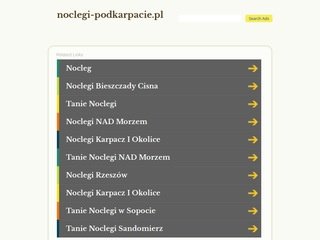 Podgląd noclegi-podkarpacie.pl