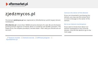 Podgląd zjedzmycos.pl