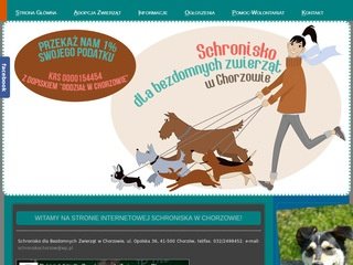 Podgląd chorzow.schronisko.com