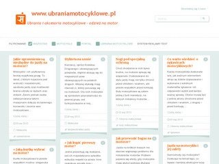 Podgląd ubraniamotocyklowe.pl