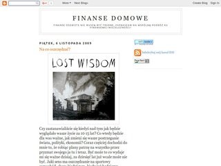 Podgląd finansedomowe.blogspot.com
