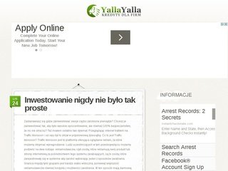 Podgląd yallayalla.pl