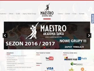 Podgląd maestro.taniec.info