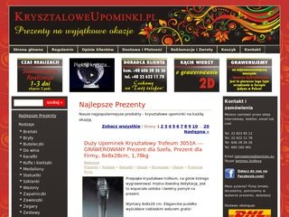 Podgląd krysztaloweupominki.pl