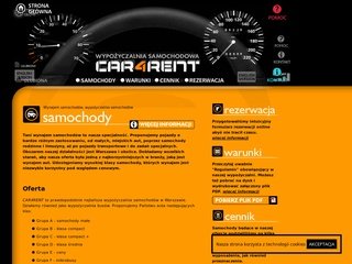 Podgląd car4rent.pl
