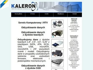 Podgląd kaleron.pl