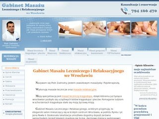Podgląd osobistymasazysta.pl