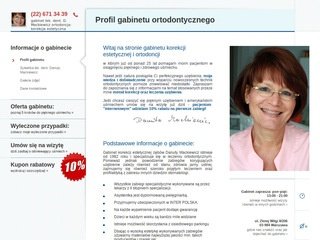 Podgląd ortodonta-warszawa.pl