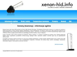 Podgląd xenon-hid.info
