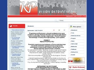 Podgląd klubypatriotyczne.pl