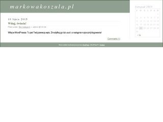 Podgląd markowakoszula.pl