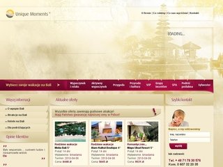 Podgląd wakacjenabali.pl