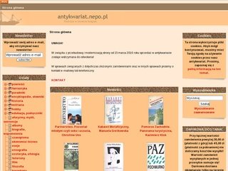 Miniaturka antykwariat.nepo.pl