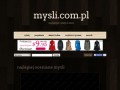 Podgląd mysli.com.pl