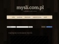 Podgląd forum.mysli.com.pl