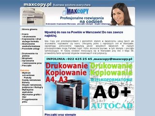 Podgląd maxcopy.pl