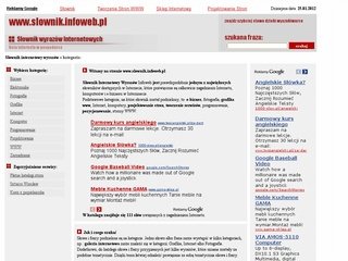 Podgląd slownik.infoweb.pl