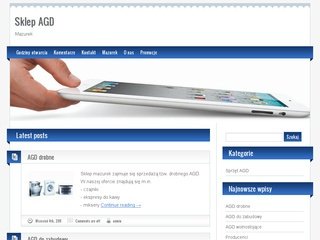 Podgląd agdmazurek.pl