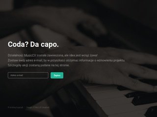 Podgląd musiccv.com