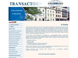 Podgląd transactor.pl