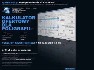 Podgląd oprogramowanie-dla-drukarni.systemsoft.pl