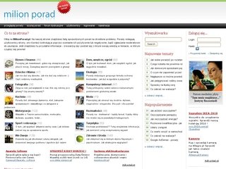 Podgląd milionporad.pl
