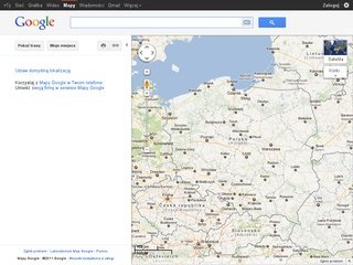 Podgląd maps.google.pl