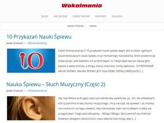Podgląd wokalmania.pl