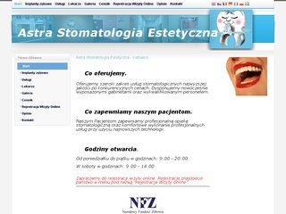 Podgląd astrastomatologia.eu