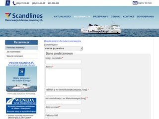 Podgląd scandlinespolska.pl