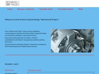 Podgląd mechanical-project.pl