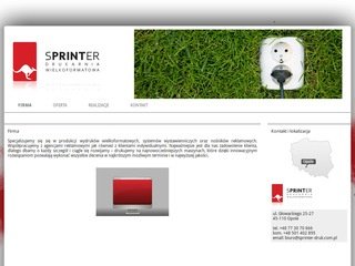 Podgląd sprinter-druk.com.pl