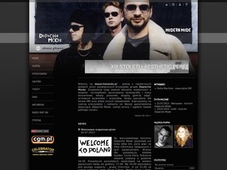 Podgląd depechemode.pl