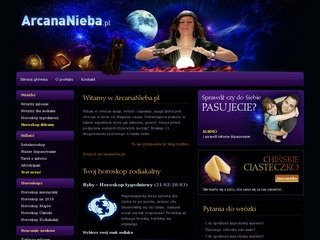 Podgląd arcananieba.pl