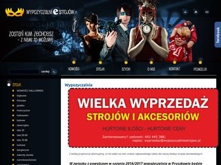 Podgląd wypozyczalniestrojow.pl