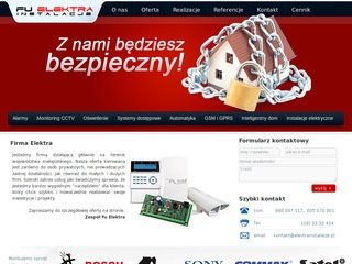 Podgląd electrainstalacje.pl