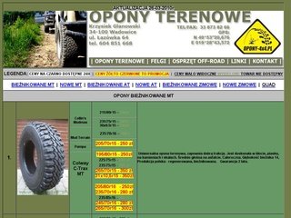 Podgląd opony-4x4.pl