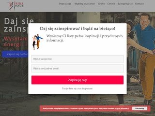 Podgląd primadance.pl