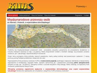 Podgląd kurs-przewozy.pl