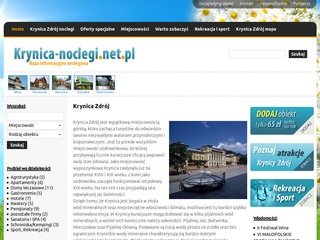 Podgląd krynica-noclegi.net.pl