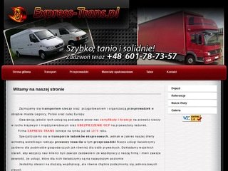 Podgląd express-trans.pl