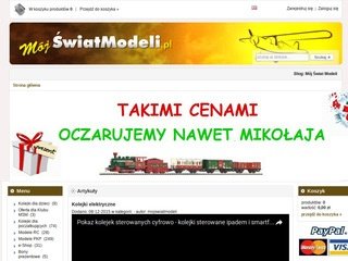 Podgląd mojswiatmodeli.pl