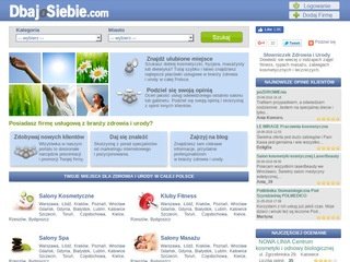 Podgląd dbajosiebie.com