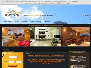 Podgląd mountainapartments.pl