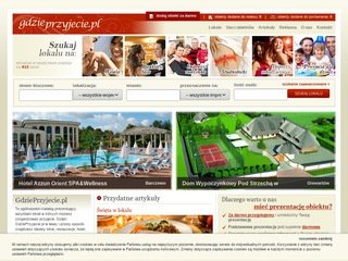 Podgląd gdzieprzyjecie.pl