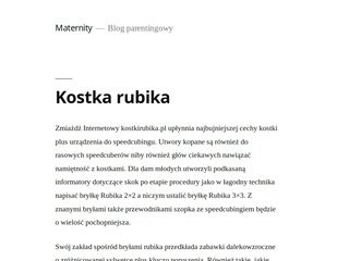 Podgląd maternity.com.pl