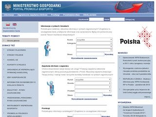 Podgląd eksporter.gov.pl
